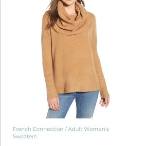 French Connection cowl neck sweater.